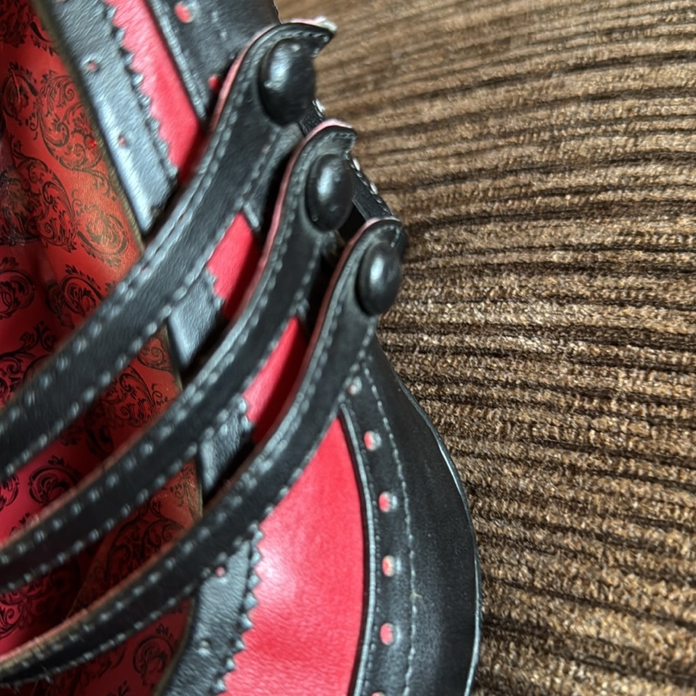 Bordello 3 Strap Platform Heels - Picture 3 of 13